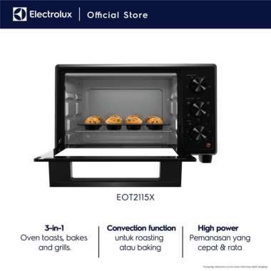 ELECTROLUX OVEN TOASTER EOT 2115X 21L