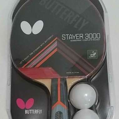 Bet Tenis Meja/ Pingpong Butterfly Stayer 3000