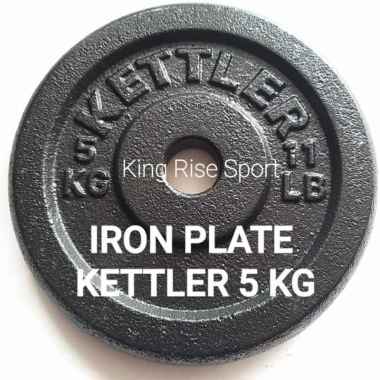 Piringan Barbel/ Iron Plate Kettler 5 Kg