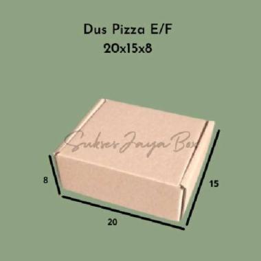 Dus Kardus Packing Box Pizza Hampers uk.20x15x8cm Kemasan Baru