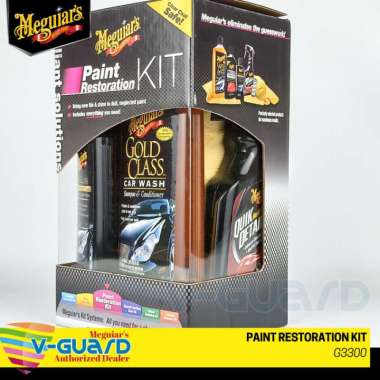 Meguiars Paint Restoration Kit - Paket Poles Restorasi Cat Mobil Kusam Multicolor