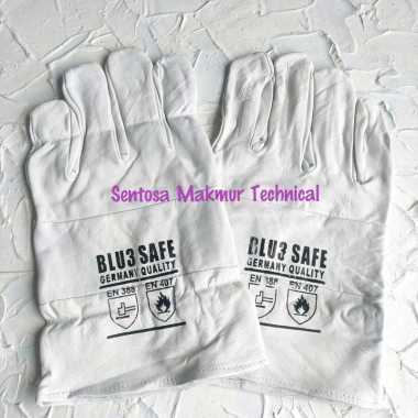 Sarung Tangan Las Argon Kulit Leather Welding Safety Gloves