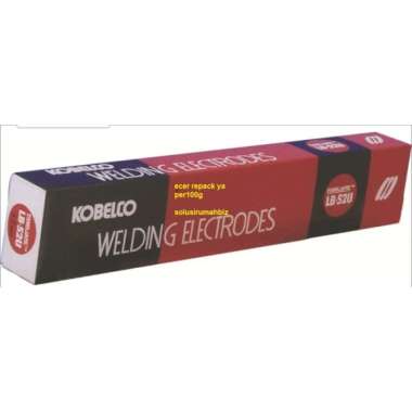per 100g Kawat Las KOBELCO LB52U 2.6 MM LB 52U 2,6 MM STEEL KOBE ecer
