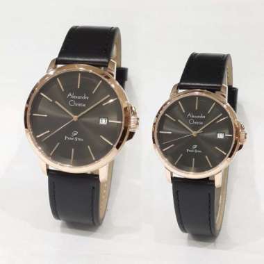 Alexandre Christie Primo Steel 1032LMDL Jam Tangan Pasangan Rosegold