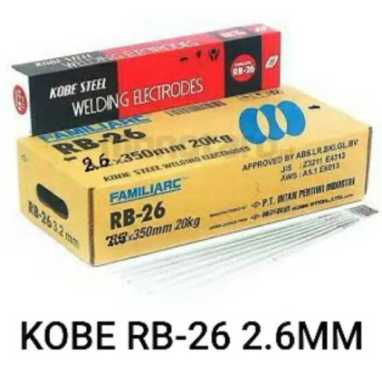 KAWAT LAS KOBE RB-26 2.6x350mm 5KG