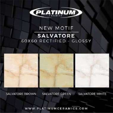 KERAMIK PLATINUM SALVATORE GREEN KW1 60X60CM 1.44METER