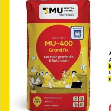 MORTAR / SEMEN PEREKAT GRANIT & BATU ALAM MU400 25KG