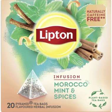 Teh Lipton Infusion maroko mint & rempah-rempah