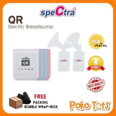 Spectra QR Electric Breast Pump Pompa ASI Elektrik Dual Pump Spectra QR Biru