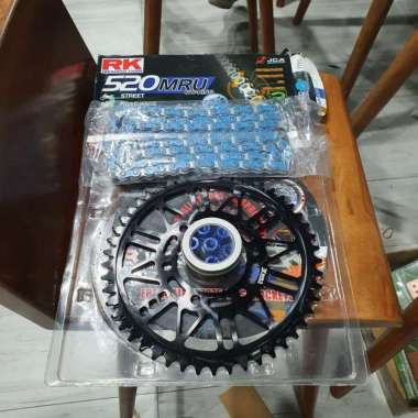 Gear Set Wr3 Mur Gir Gear Rantai RK MRU 520 120 Kawasaki Zx25 Zx25R