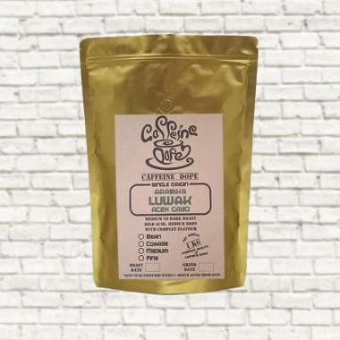 Kopi Arabika Luwak 1 Kg Single Origin - Bean Bean - Biji