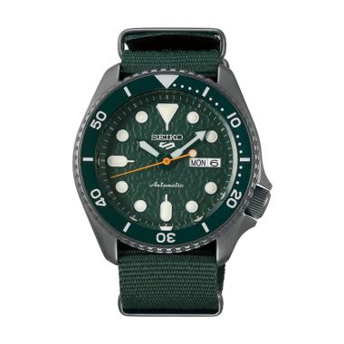 Seiko 5 Sports SRPD77K1 Automatic Nylon Strap Green