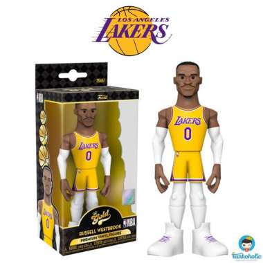 Funko Gold NBA Basketball L.A. Lakers - Russell Westbrook City Edition