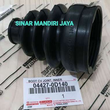 KARET BOOT CV JOINT AS RODA BAGIAN DALAM TOYOTA YARIS 1.500CC 2007 2008 2009 2010 2011 2012 2013