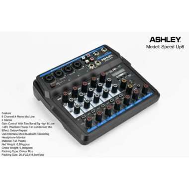 MIXER ASHLEY SPEED UP 6 / SPEEDUP 6 ORIGINAL