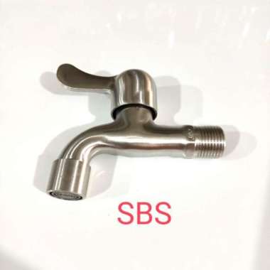 kran tembok full Stainles 1/2" Carlo fiotini