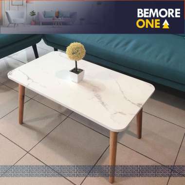 ARIA FURNITURE - HIRO MEJA TAMU / MEJA SOFA / COFFEE TABLE MINIMALIS MARBLE SCANDINAVIAN tanpa bubbl