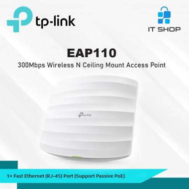 TP-Link EAP110 300Mbps Omada Wireless N Ceiling Mount Access Point