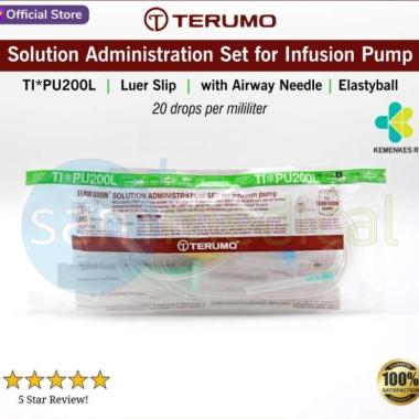 Terumo Terufusion Infuse Pump (Luer Slip) / Selang Infus TI*PU200L