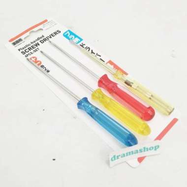 Obeng Set Min Plus (-)(+) 4pcs