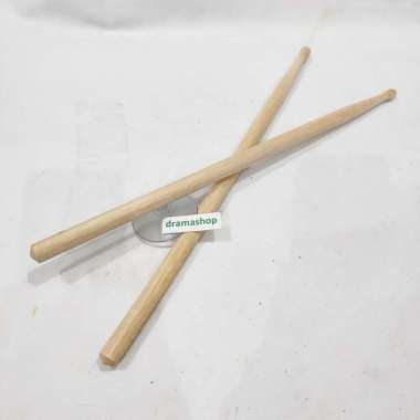 stik drum sticks stick perkusi kayu murah ringan