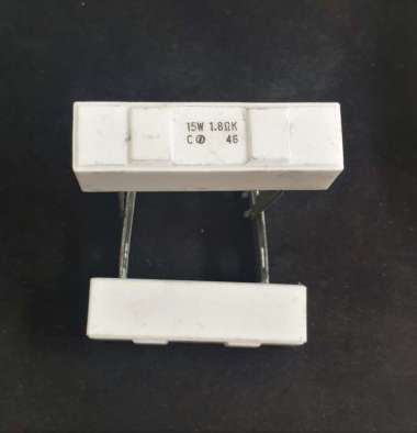 Resistor Keramik Kapur 15W 1.8Ohm 1.8 Ohm