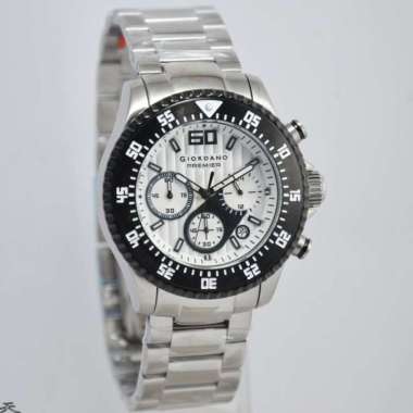 GIORDANO P199-33 - Jam Tangan Pria Original - Silver