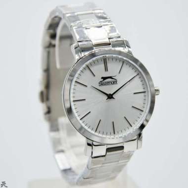 SLAZENGER SL.9.6080.3.04 - Jam Tangan Wanita Analog Original Silver