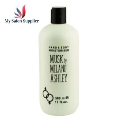 Musk by Milano Ashley Hand & Body Moisturiser 500ml