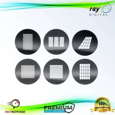 Godox Gobo Set for S30 (SA-09-004) - Godox Gobo Set 4