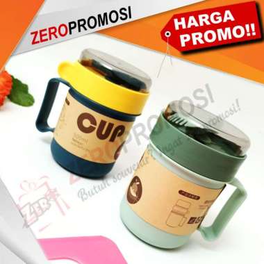 Merchandise Alat Makan Cup Food Jar Mug Wilton 500ml Custom