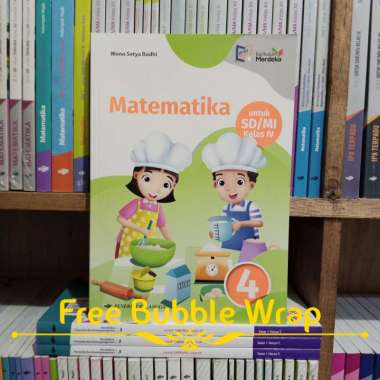 Buku Matematika Kelas 4 SD Kurikulum Merdeka Erlangga