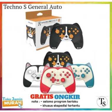 IINE Stik Pro Controller Wireless Bluetooth Nintendo Switch PC Android Red