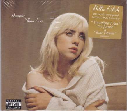 CD Billie Eilish - Happier Than Ever ORIGINAL IMPORT