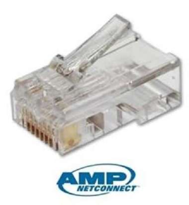 Connector - AMP - RJ45 Cat6
