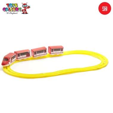 Kereta Mainan MRT dan LRT Train and Track RKC09003-3 Multicolor