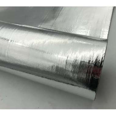 Metalizing Foil | Aluminium Foil Woven Double | Peredam Panas Atap