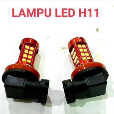 Lampu led H11/ LAMPU LED Foglamp Soket H11 Universal/36 Titik 12V