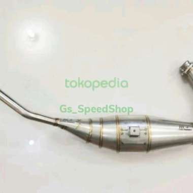 Perut Gembung Tabung Knalpot Rc3 Ninja 150 Rr R Ss Tipe Leher C