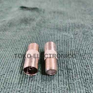 Kontra Jack Antena TV Metal F-Drat Connector | Jack Antena Drat Female