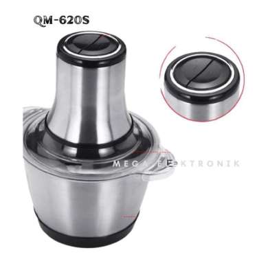 QME QM-620S FOOD CHOPPER BLENDER MULTIFUNGSI 2LITER