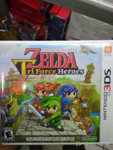 3Ds The Legend Of Zelda Tri Force Heroes
