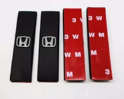 Door Guard Silky Premium Logo Mobil Honda Brio Black