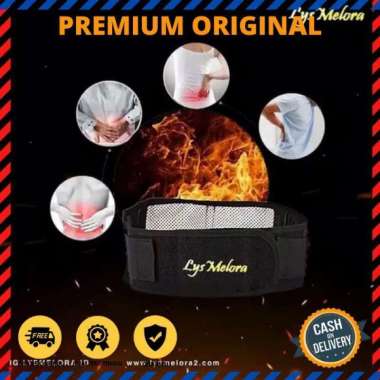OEM Sabuk sakit pinggang lysmelora alat terapi pinggang belt magnetic ori multicolor