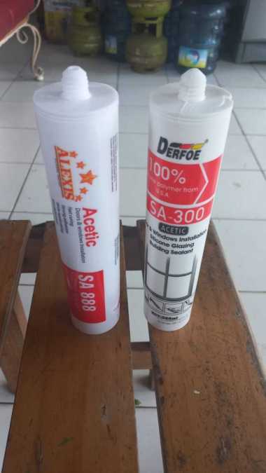 Lem Aquarium / Akrilik / Lem Kaca / Lem Silicon Sealant Tube