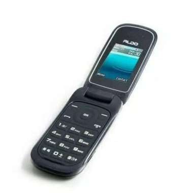 Handphone Aldo AF16 FLIP Dual Sim HP Lipat Murah Garansi 1Tahun Hitam