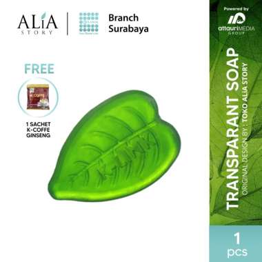 K-Link K-Care Chlorophyll Transparant Soap 100 gr Sabun Mandi Klorofil ALiA Story K Link Original Official Store
