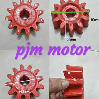 Gigi Molen pengaduk Semen