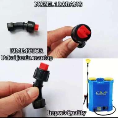 Nozel Nozle Nozzle kepala Spuyer sprayer semprot Hama Elektrik aki 1 H