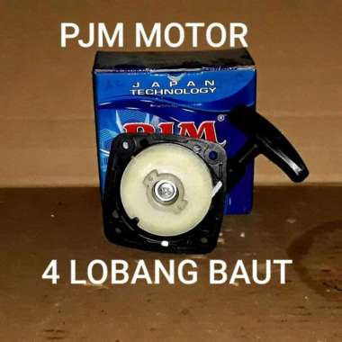 Recoil Starter Kap Engkol Mesin Potong Rumput 328 338 4 Lobang